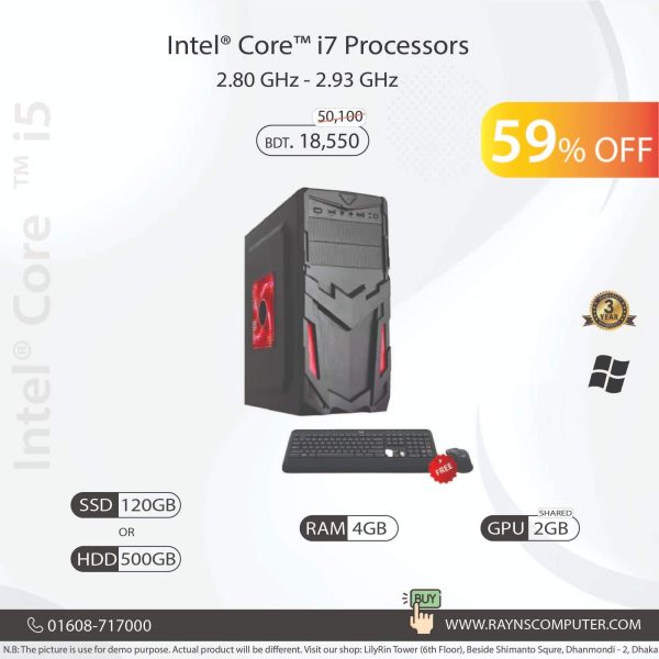 Intel-Core-i7-Processor Desktop Computer